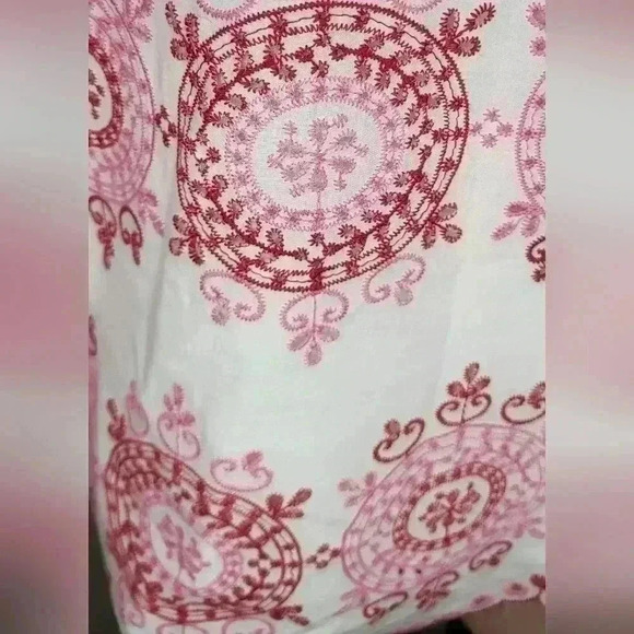 Talbots EMBROIDERED TUNIC SHELL - ARTISTIC MEDALLION Womens XLP Petite - Picture 10 of 12